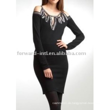 Kaschmir besticktes Kleid